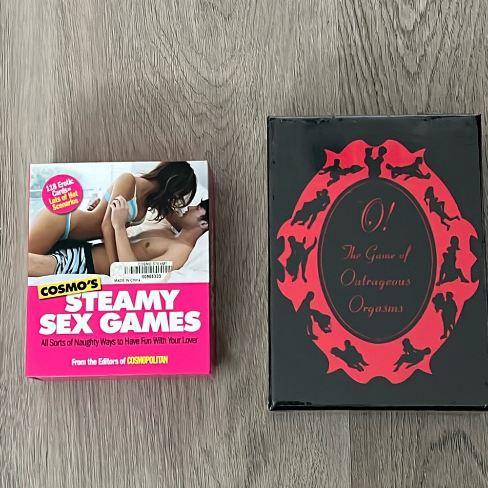 NEW Steamy Sex Games & O The Game of Outrageous Orgasms BUNDLE